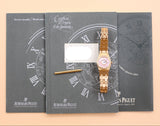 Audemars Piguet - Pre-owned Rose Gold Royal Oak Mini Mother of Pearl Diamond Dial Diamond Bezel 67076OR