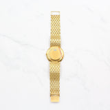Audemars Piguet - Pre-owned Yellow Gold 34mm Lapis & Onyx Diamond Dial 14743