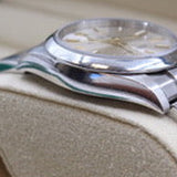 Rolex - Pre-owned Stainless Steel Oyster Perpetual 34 Silver Dial 124200
