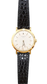 Patek Philippe - Pre-owned Yellow Gold Calatrava 35mm Silver Dial 3429J