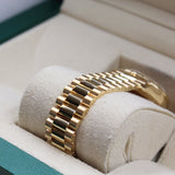 Rolex - Unworn Datejust 31 Red Ombre Diamond Dial Presidential Bracelet 278278