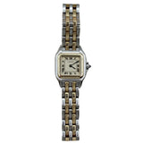 Cartier - Pre-owned Two Tone Yellow Gold Panthère 22mm Silver Dial 84083242