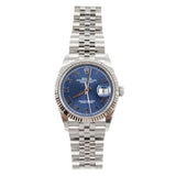 Rolex - Unworn Stainless Steel Datejust 36 Blue Roman Dial 126234