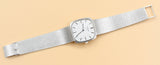 Patek Philippe - Pre-owned White Gold Golden Ellipse Silver Dial 3566
