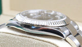 Rolex - Pre-owned Datejust 41 Black Diamond Dial Oyster Bracelet 126334