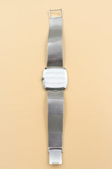 Patek Philippe - Pre-owned White Gold Golden Ellipse Silver Dial 3566