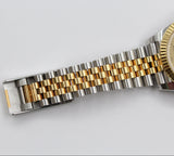 Rolex - Pre-owned Two Tone Yellow Gold Datejust 41 Champagne Index Dial 126333