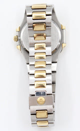 Patek Philippe - Pre-owned Two Tone Yellow Gold Nautilus 33mm Champagne Dial 3900