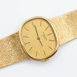 Patek Philippe - Pre-owned Yellow Gold Golden Ellipse 27 x 32mm Champagne Dial 3845