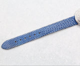 Audemars Piguet - Pre-owned White Gold Themis 25 x 29mm Blue Mother of Pearl Diamond Dial Diamond Bezel 67395BC