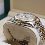 Rolex - Pre-owned Two Tone Yellow Gold Datejust 36 Mother of Pearl Diamond Dial Jubilee Bracelet 116233