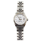 Rolex - Unworn Stainless Steel Lady-Datejust 28mm Mother of Pearl (MOP) Diamond Dial Jubilee Bracelet 279174