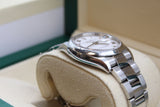 Rolex - Pre-owned Stainless Steel Datejust 36 White Roman Dial 126200