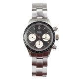 Rolex - Pre-owned Stainless Steel Daytona "Big Daytona" Black Dial 6240