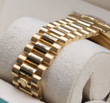 Rolex - Pre-owned Yellow Gold Day-Date 36 Green Diamond Dial 118238