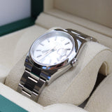Rolex - Unworn Datejust 36 Silver Index Dial Oyster Bracelet 126200