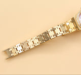 Audemars Piguet - Pre-owned Rose Gold Royal Oak Mini Mother of Pearl Diamond Dial Diamond Bezel 67076OR