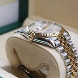 Rolex - Unworn Two Tone Yellow Gold Datejust 36 Mother of Pearl Diamond Dial 126233