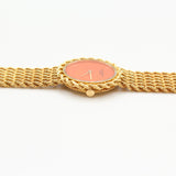Patek Philippe - Pre-owned Yellow Gold 28mm Coral Dial 4282/001