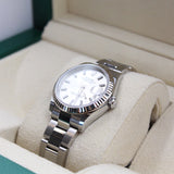 Rolex - Unworn Datejust 31 Silver Index Dial Oyster Bracelet 278274