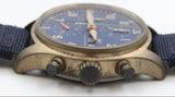 IWC - Pre-owned Bronze Pilot Chronograph Blue Dial IW388109
