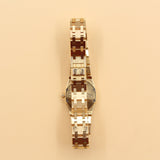 Audemars Piguet - Pre-owned Rose Gold Royal Oak Mini Mother of Pearl Diamond Dial Diamond Bezel 67076OR