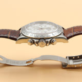 Rolex - Pre-owned 40mm Daytona Zenith Mother of Pearl Diamond Dial Leather Bracelet 16519