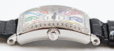 Franck Muller - Pre-owned Stainless Steel Long Island Color Dreams Silver Dial 902QZ