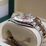Rolex - Pre-owned Two Tone Rose Gold Datejust 41 Sundust Dial Oyster Bracelet 126301