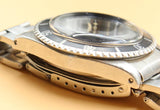 Rolex - Pre-owned Submariner Gilt Chapter Ring Exclamation Black Dial 5512