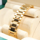 Rolex - Pre-owned Yellow Gold Day-Date 36 HEBREW Day Wheel Lavendar Jade Carousel Dial Diamond Bezel  Dial 118348