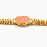 Patek Philippe - Pre-owned Yellow Gold 28mm Coral Dial 4282/001