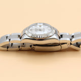 Rolex - Pre-owned Lady-Datejust 26mm Mother of Pearl Diamond Dial Oyster Bracelet 179174