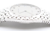Audemars Piguet - Pre-owned White Gold Cobra Vintage AP 35mm Silver Diamond Dial 5403