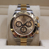 Rolex - Pre-owned Two Tone Yellow Gold Daytona 40mm Champagne Dial 126503