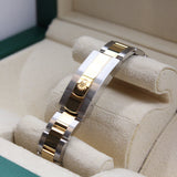 Rolex - Unworn Two Tone Yellow Gold Datejust 31  White Roman Dial Two-Tone Yellow Gold Oyster Bracelet 278243