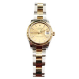 Rolex - Unworn Two Tone Yellow Gold Datejust 31 Champagne Index Dial Oyster Bracelet 278273