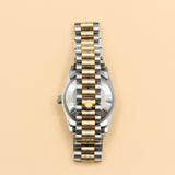 Rolex - Pre-owned Tridor Datejust 31 Silver Motif Diamond Dial Presidential Bracelet 68279