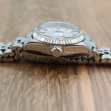 Rolex - Pre-owned Datejust 26mm Silver Ghost Dial 6917