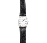 Patek Philippe - Pre-owned Platinum Gondolo 29 x 37mm White Dial 3842P