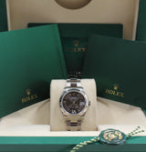 Rolex - Unworn Datejust 31 Grey Diamond VI Dial Oyster Bracelet 278274