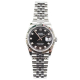 Rolex - Unworn Datejust 36 Black Diamond Dial Jubilee Bracelet 126234