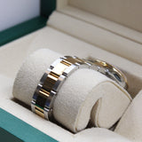 Rolex - Unworn Two Tone Yellow Gold Datejust 31 Champagne Index Dial Oyster Bracelet 278273