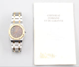 Audemars Piguet - Pre-owned Two Tone Yellow Gold Royal Oak 33mm Grey Dial 56143SA