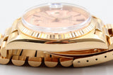 Rolex - Pre-owned Yellow Gold Day-Date 36 Salmon Pie Pan Dial 1803