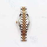 Rolex - Pre-owned Two Tone Yellow Gold Lady-Datejust 28mm Champagne Index Dial Jubilee Bracelet 279173