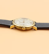 Patek Philippe - Pre-owned Yellow Gold Calatrava 34mm Silver Dial 3440