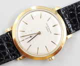 Patek Philippe - Pre-owned Yellow Gold Calatrava 35mm Silver Dial 3429J