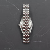 Rolex - Pre-owned Stainless Steel Lady-Datejust 26mm Blue Diamond Rolex Motif Dial 179174