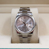 Rolex - Pre-owned Datejust 36 Silver Index Dial Oyster Bracelet 126200